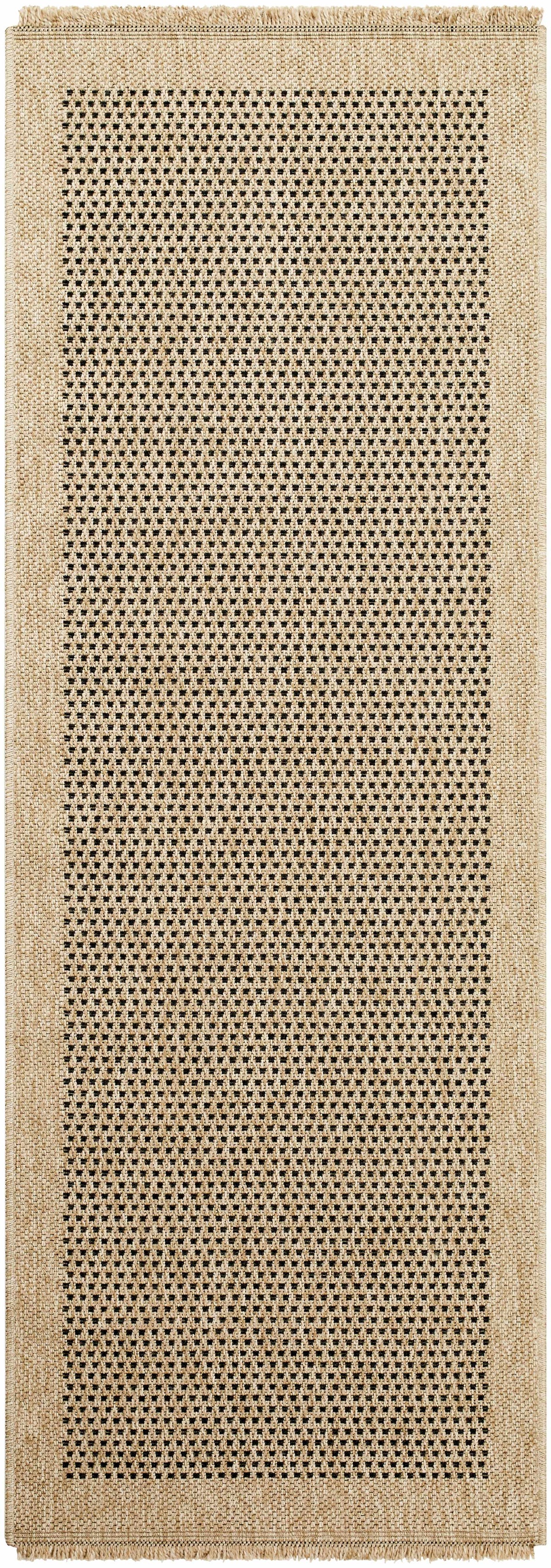 Hauteloom Bast SMGBBASTQA1 Light Beige Machine Made Polypropylene Rug