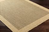 Hauteloom Bast SMGBBASTQA1 Light Beige Machine Made Polypropylene Rug