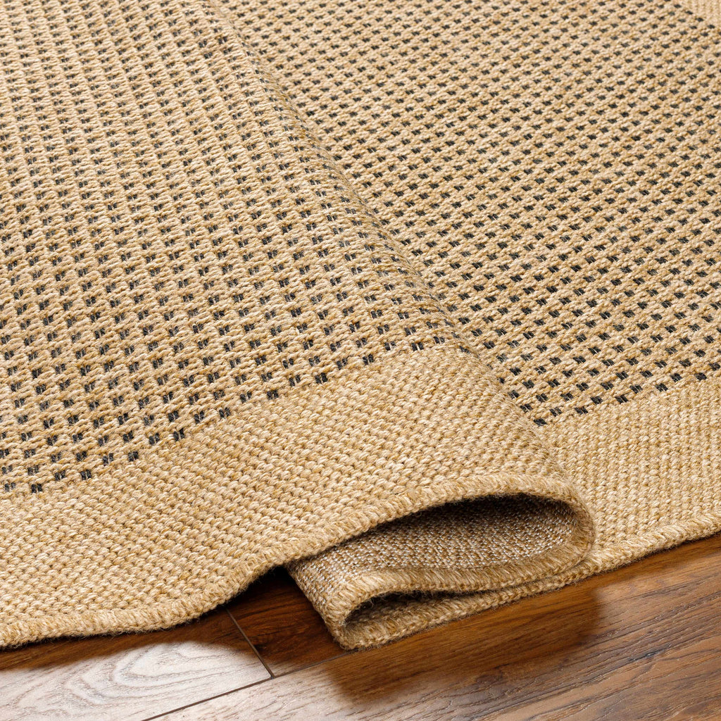 Hauteloom Bast SMGBBASTQA1 Light Beige Machine Made Polypropylene Rug
