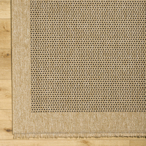 Hauteloom Bast SMGBBASTQA1 Light Beige Machine Made Polypropylene Rug