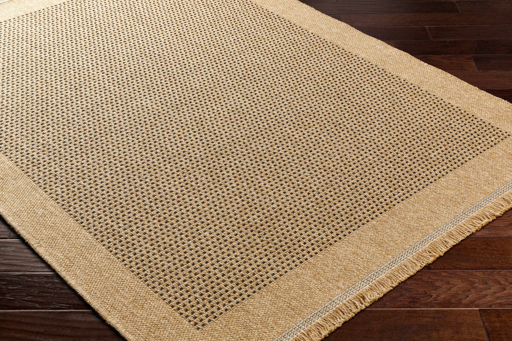 Hauteloom Bast SMGBBASTQA1 Light Beige Machine Made Polypropylene Rug