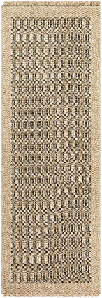 Hauteloom Biana SMGBBIANAA1 Light Brown Machine Made Polypropylene Rug