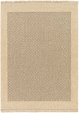 Hauteloom Biana SMGBBIANAA1 Light Brown Machine Made Polypropylene Rug