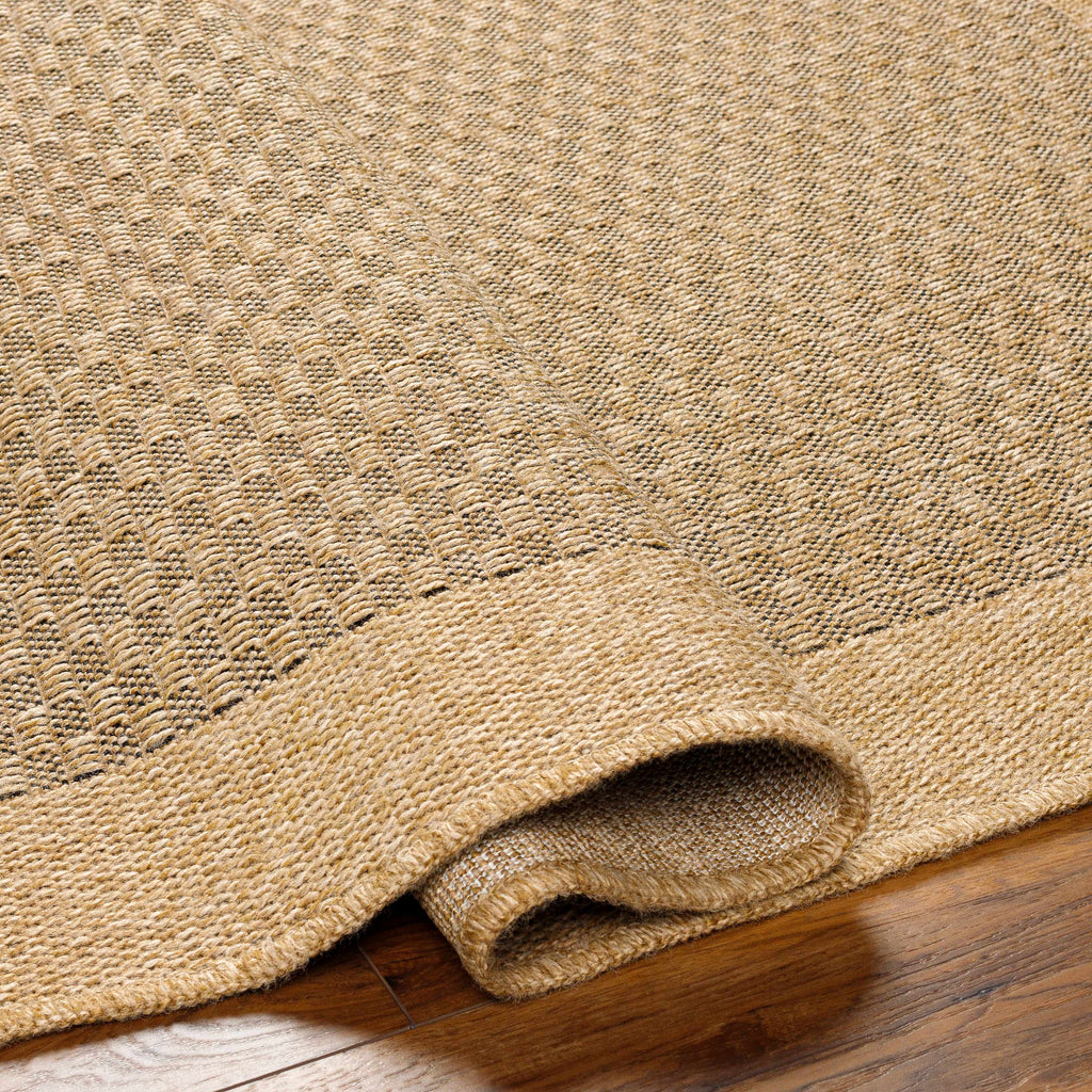 Hauteloom Biana SMGBBIANAA1 Light Brown Machine Made Polypropylene Rug