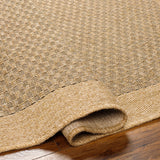 Hauteloom Biana SMGBBIANAA1 Light Brown Machine Made Polypropylene Rug
