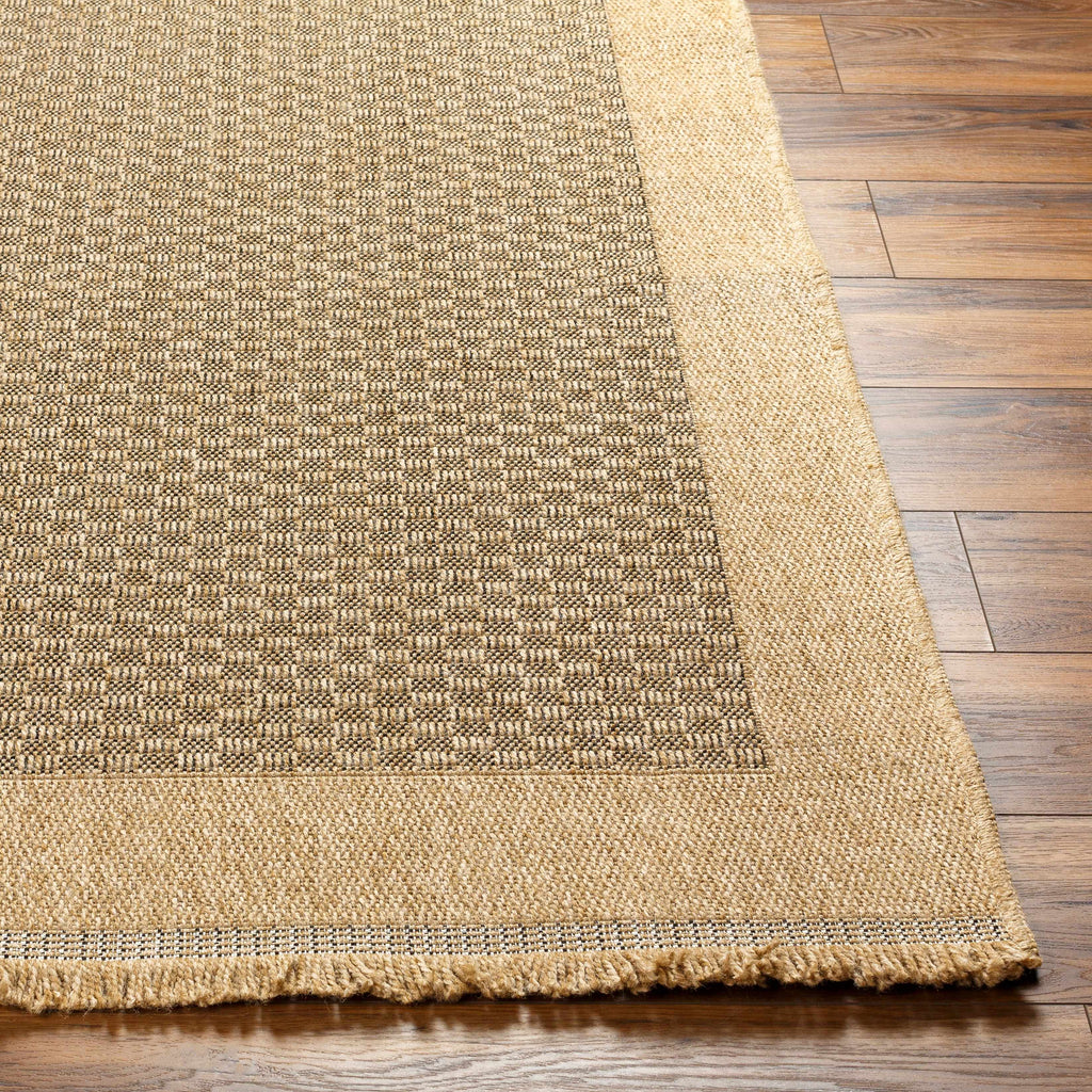Hauteloom Biana SMGBBIANAA1 Light Brown Machine Made Polypropylene Rug