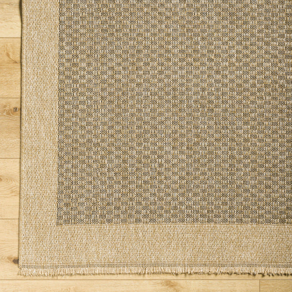 Hauteloom Biana SMGBBIANAA1 Light Brown Machine Made Polypropylene Rug