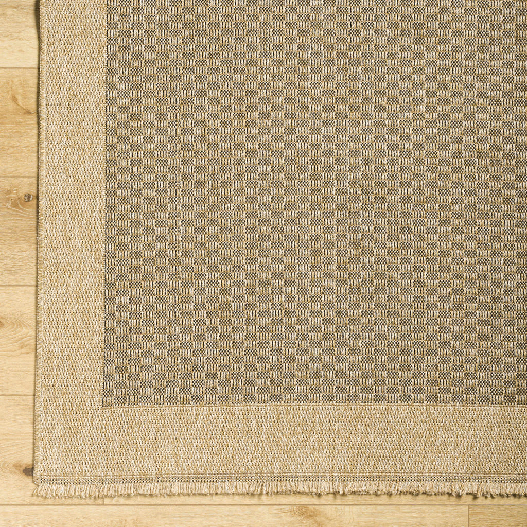 Hauteloom Biana SMGBBIANAA1 Light Brown Machine Made Polypropylene Rug