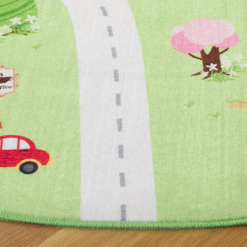 safavieh clearance santa monica kids smk100y light green rug