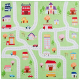 safavieh clearance santa monica kids smk100y light green rug