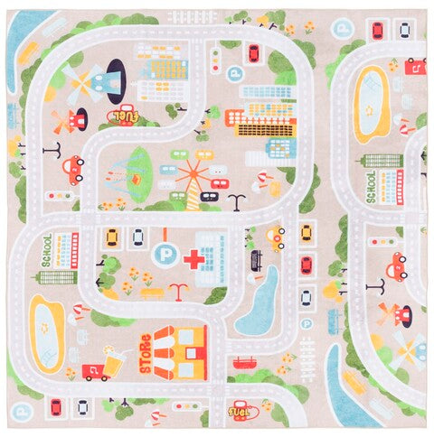 safavieh clearance santa monica kids smk124b beige rug