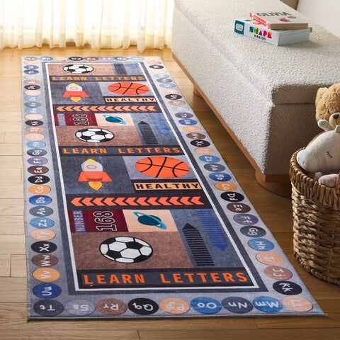 safavieh clearance santa monica kids smk125f grey rug