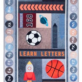 safavieh clearance santa monica kids smk125f grey rug