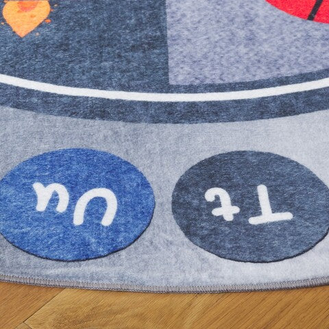 safavieh clearance santa monica kids smk125f grey rug