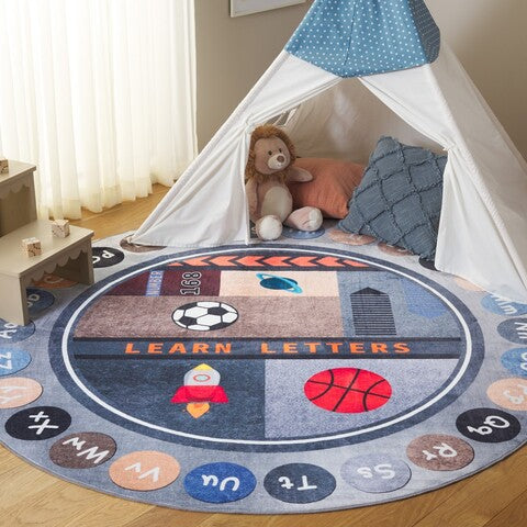 safavieh clearance santa monica kids smk125f grey rug