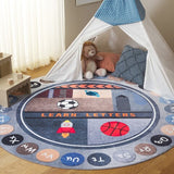 safavieh clearance santa monica kids smk125f grey rug