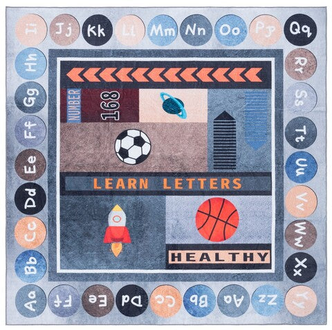 safavieh clearance santa monica kids smk125f grey rug