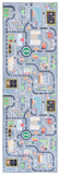 safavieh clearance santa monica kids smk127f light grey rug