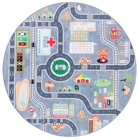 safavieh clearance santa monica kids smk127f light grey rug