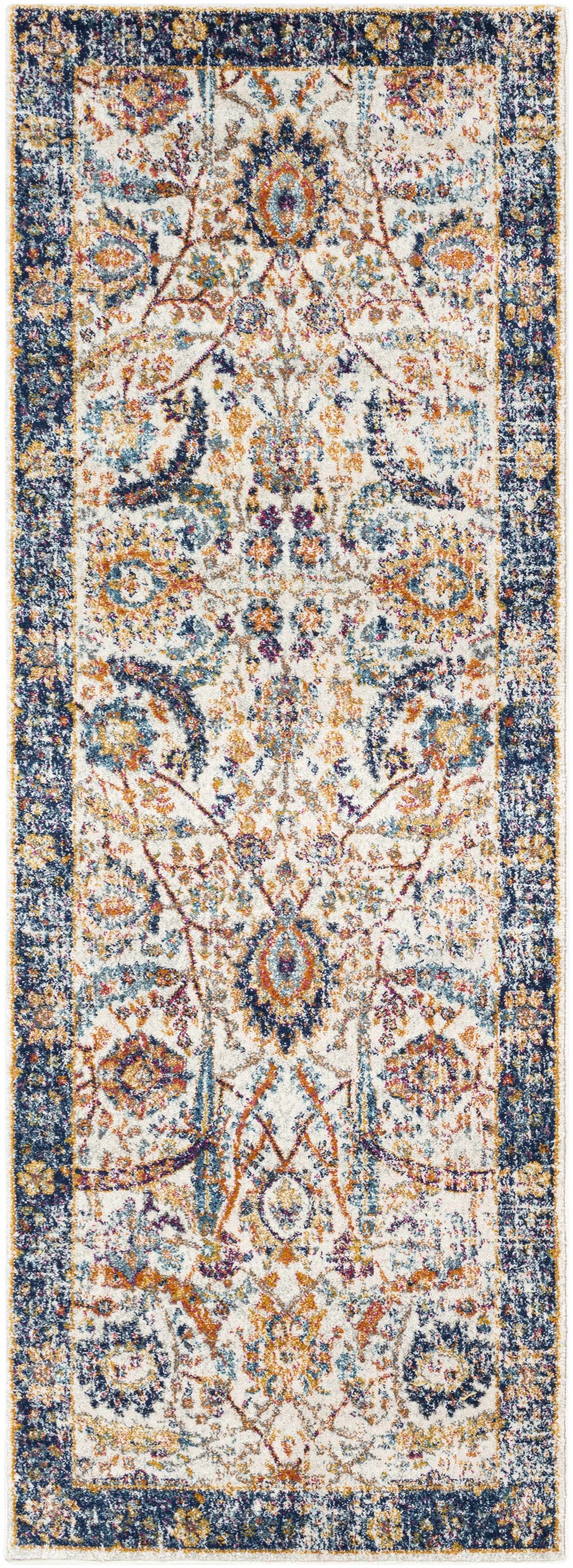 Hauteloom Smyrna SMY Burnt Orange Machine Made Polypropylene Rug
