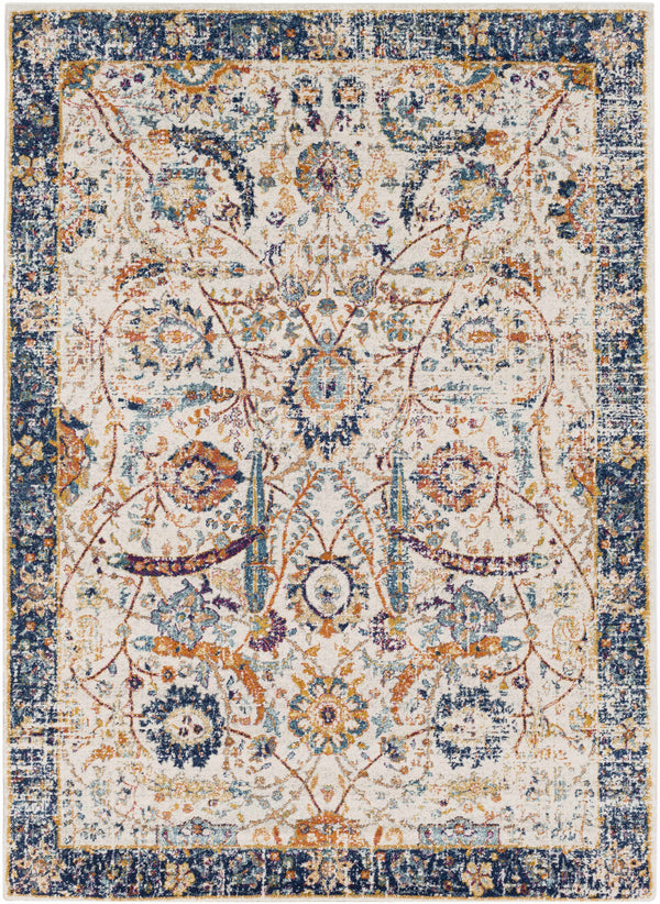 Hauteloom Smyrna SMY Burnt Orange Machine Made Polypropylene Rug
