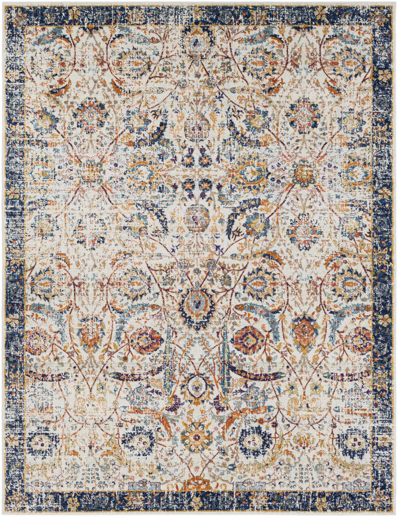 Hauteloom Smyrna SMY Burnt Orange Machine Made Polypropylene Rug