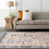 Hauteloom Smyrna SMY Burnt Orange Machine Made Polypropylene Rug