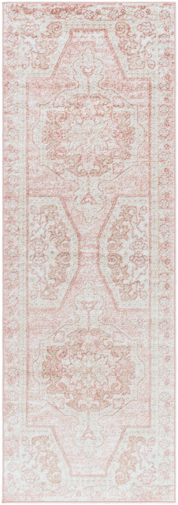 Hauteloom Snead SNEAD Pale Pink Machine Made Polypropylene Rug