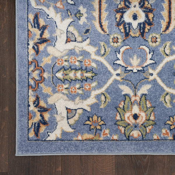 nourison allur alr03 light blue rug