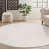 nourison versatile nrv01 ivory white rug