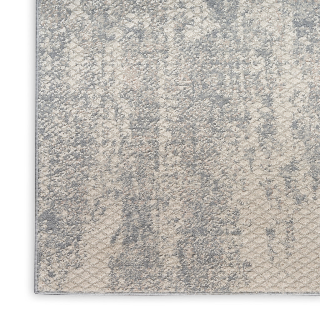 nourison exhale exl01 light grey rug
