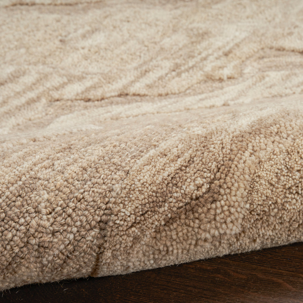 nourison graceful gru01 taupe rug
