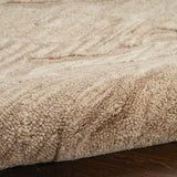 nourison graceful gru01 taupe rug