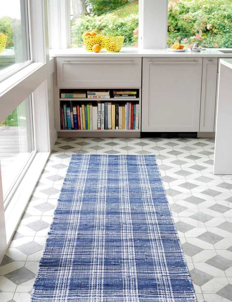 dash albert denim plaid da515 multi rug
