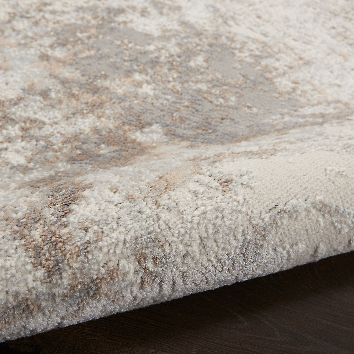 nourison elation etn02 ivory grey rug
