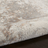 nourison elation etn02 ivory grey rug