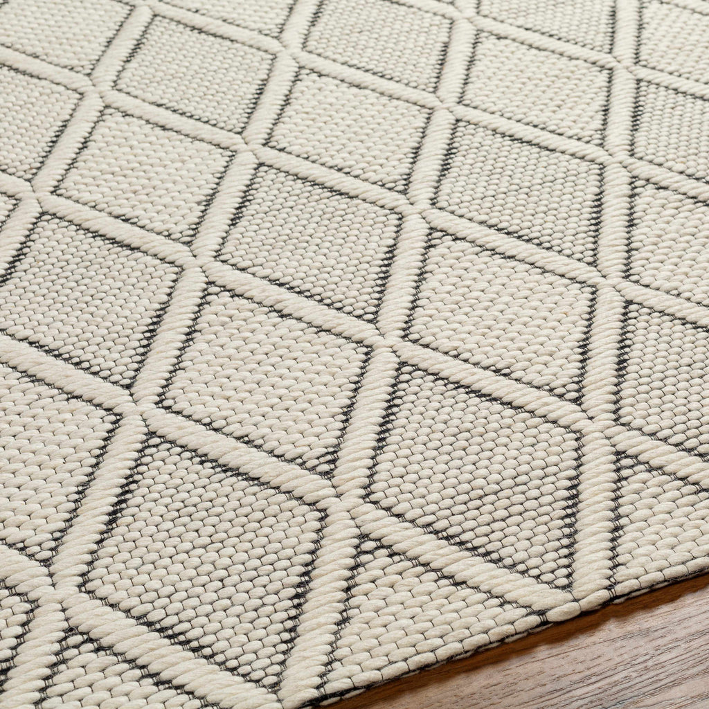 Hauteloom Aeron SNVBAERONA1 Cream Woven/Flatwoven Cotton Rug