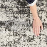 nourison desire dsr05 grey ivory rug