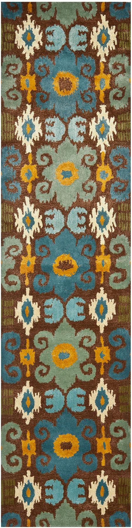 safavieh clearance soho soh445b brown rug