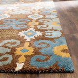 safavieh clearance soho soh445b brown rug