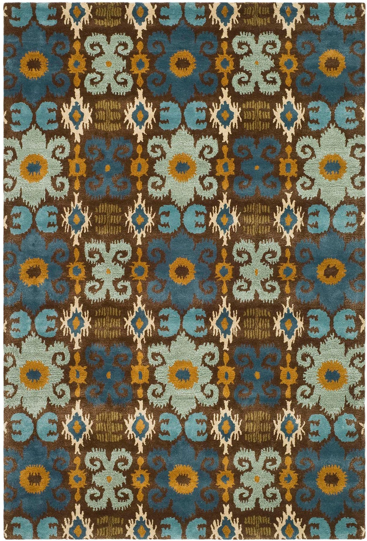 safavieh clearance soho soh445b brown rug