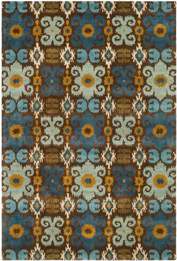 safavieh clearance soho soh445b brown rug