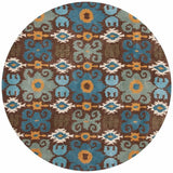 safavieh clearance soho soh445b brown rug