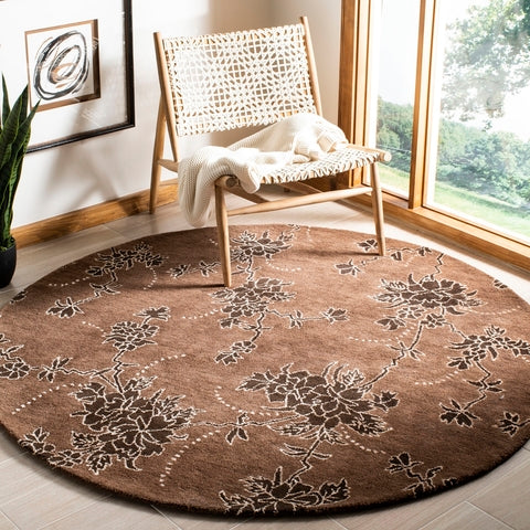 safavieh clearance soho soh512a brown rug