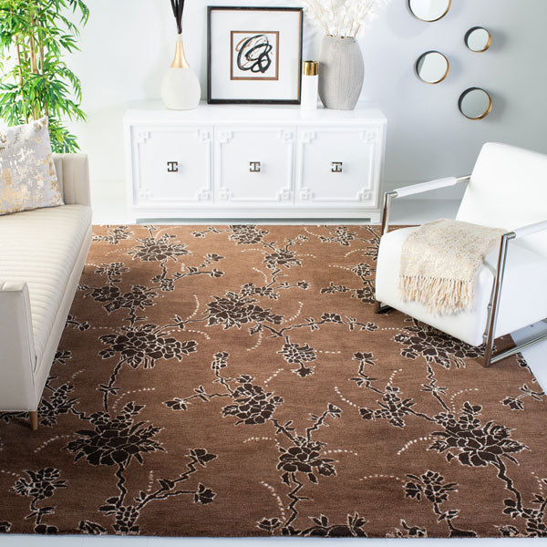 safavieh clearance soho soh512a brown rug