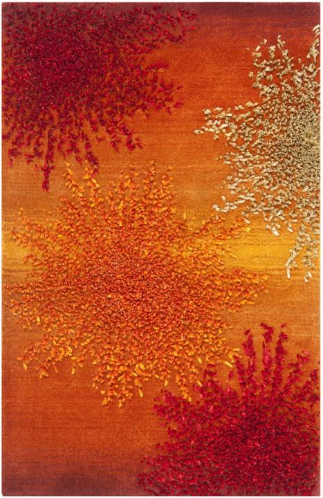 safavieh clearance sohos soh712r orange rug