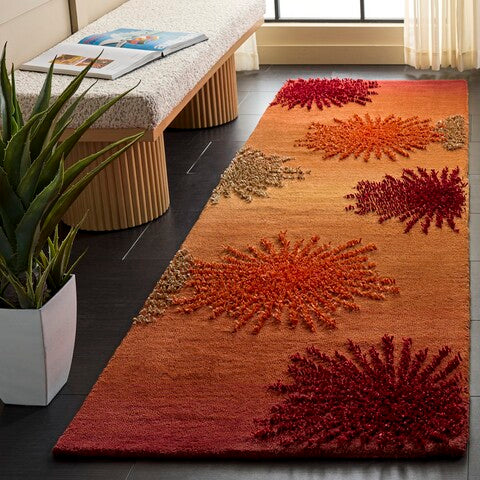 safavieh clearance sohos soh712r orange rug