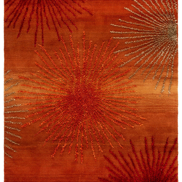 safavieh clearance sohos soh712r orange rug