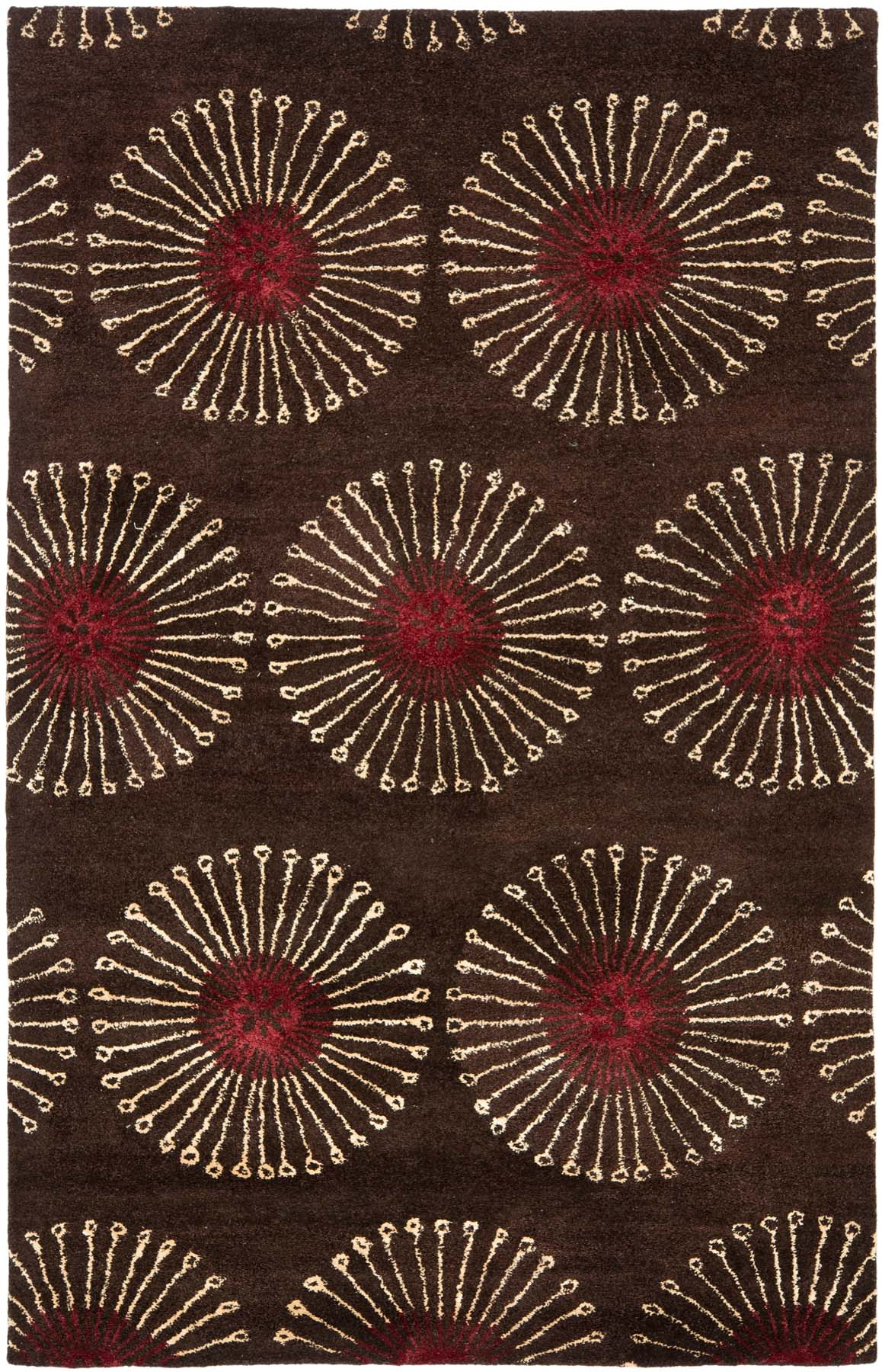 safavieh clearance sohos soh821b coffee brown rug