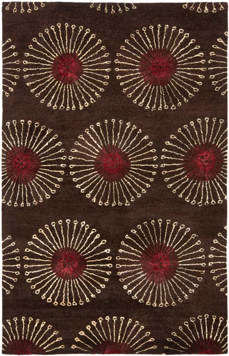 safavieh clearance sohos soh821b coffee brown rug